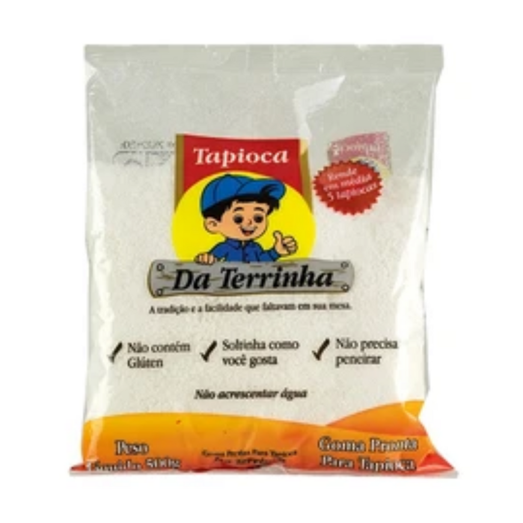 [MER-0280] Da Terrinha Kant-en-klare Goma voor Tapioca 500g (gehydrateerd cassavezetmeel)