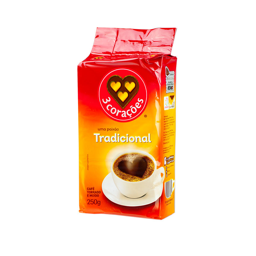 [BEB-0010] 3 Corações Traditionele Koffie 250g