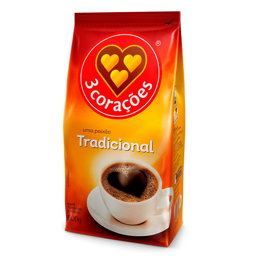 [BEB-0020] 3 Corações Traditional Coffee 500g