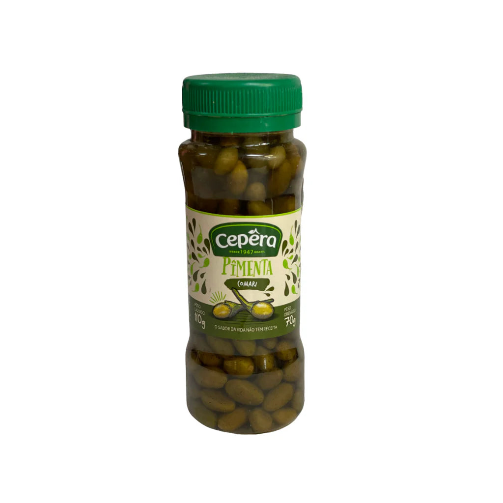 [MER-0210] Cepêra Pimenta Comari Verde em Conserva 110g