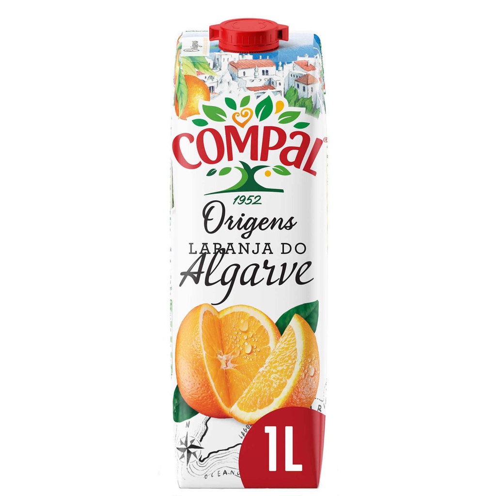 [BEB-0210] Compal Sinaasappelsap uit de Algarve 1L