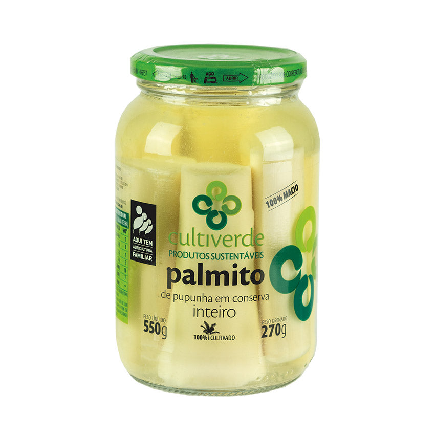 [MER-0250] Cultiverde Palmito Pupunha em Conserva 550g