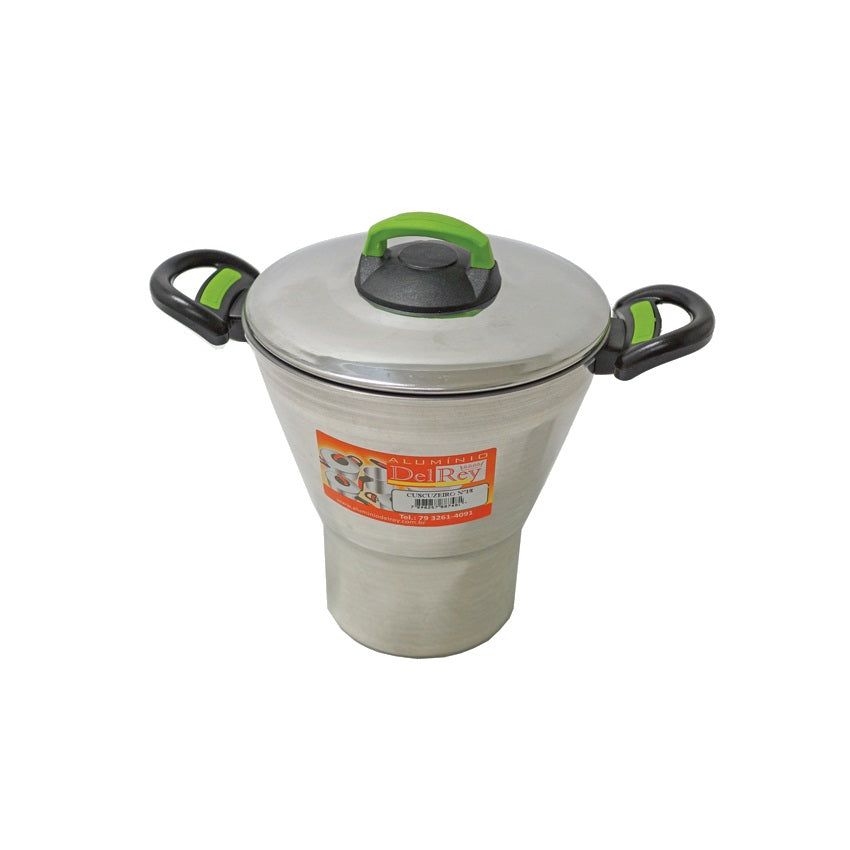 [CAS-0110] Cuscuzeira de Alumínio Polido nº18 2,9L