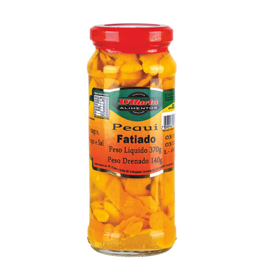 [MER-0360] D'Horta Pequi Fatiado em Conserva 310g