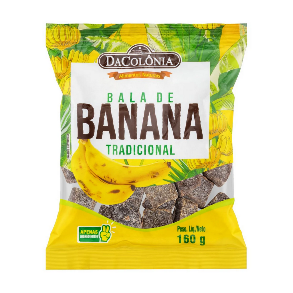 [DOC-0090] Da Colônia Bala de Banana Tradicional 160g