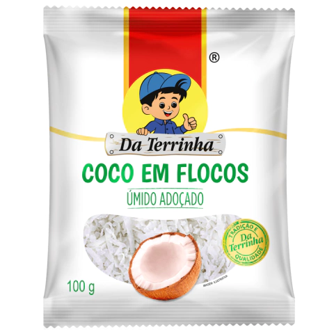 [MER-0260] Da Terrinha Noix de Coco en Flocons Sucrée 100g