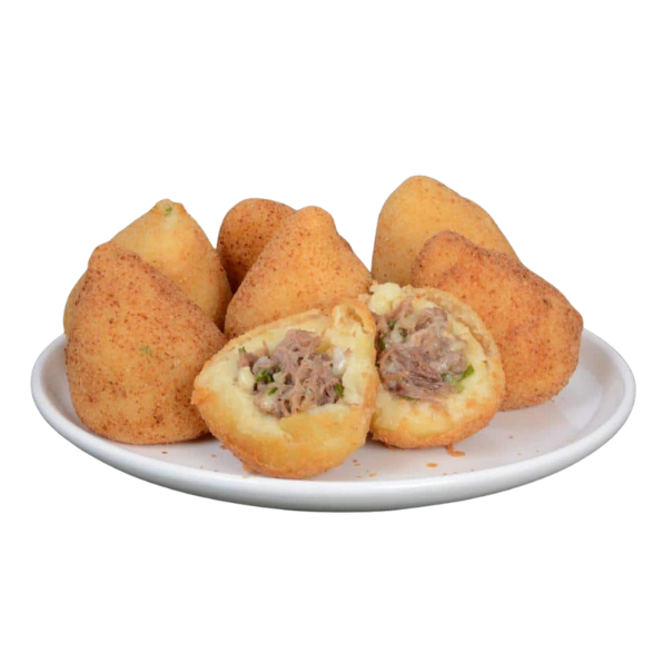 [SAL-0090] Delicés du Brésil Coxinha de Bœuf (Côtes) 20un (croquette brésilienne)