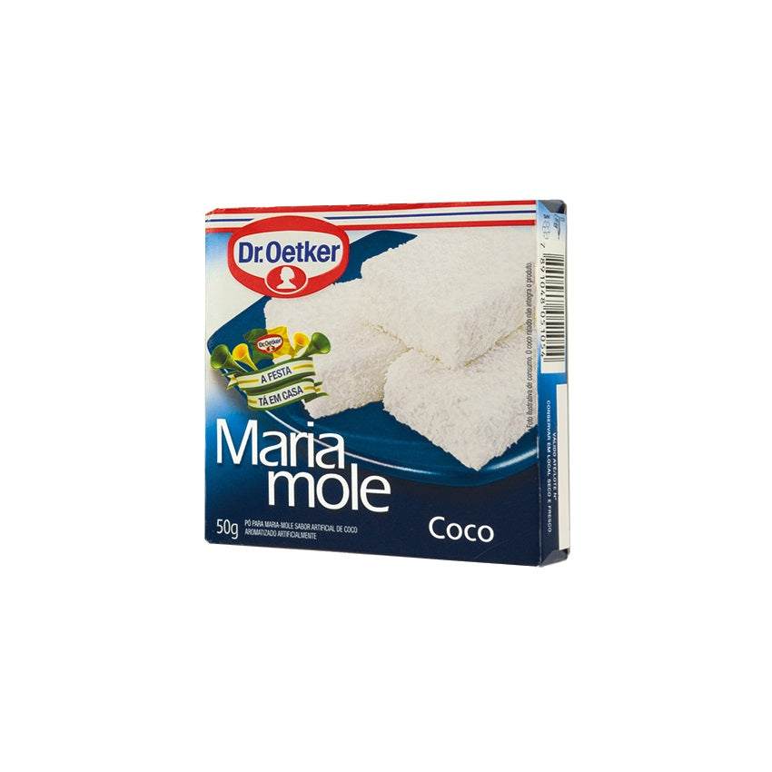 [DOC-0200] Dr. Oetker Maria Mole Saveur Noix de Coco 50g (guimauve brésilienne)