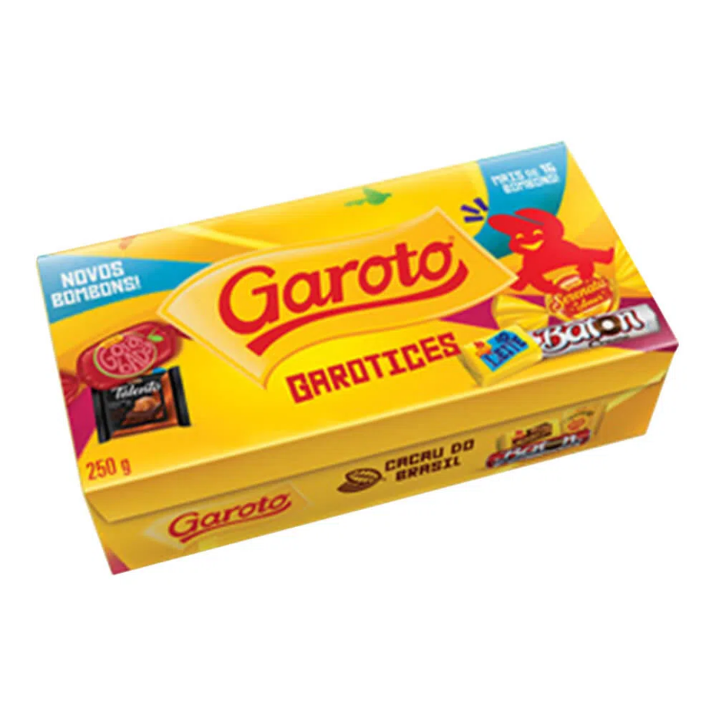 [DOC-0260] Garoto Box of Assorted Chocolates 250g
