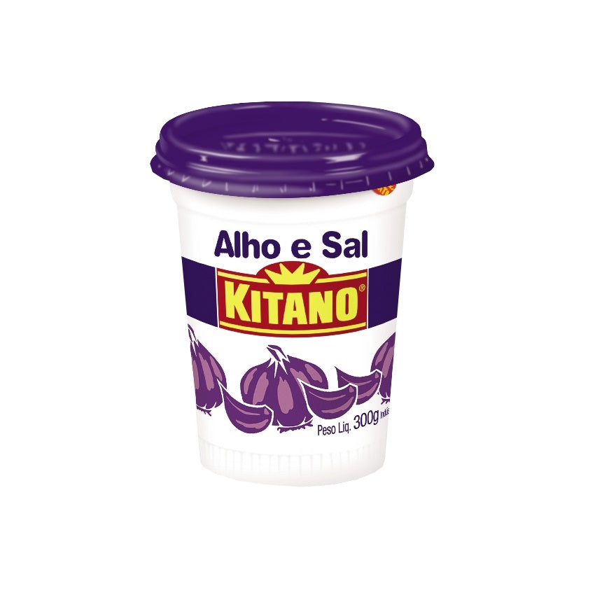 [MER-0410] Kitano Tempero Alho e Sal 300g