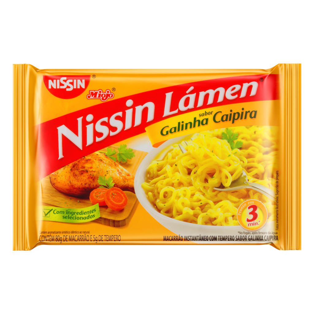 [MER-0490] Nissin Nouilles Instantanées Saveur Poule Fermière 85g
