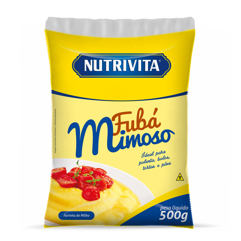[MER-0520] Nutrivita Fubá Mimoso 500g (semoule de maïs fine)