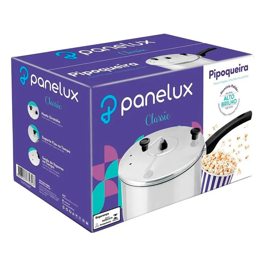 [CAS-0310] Panelux Marmite à Pop-corn Classic 3,5L