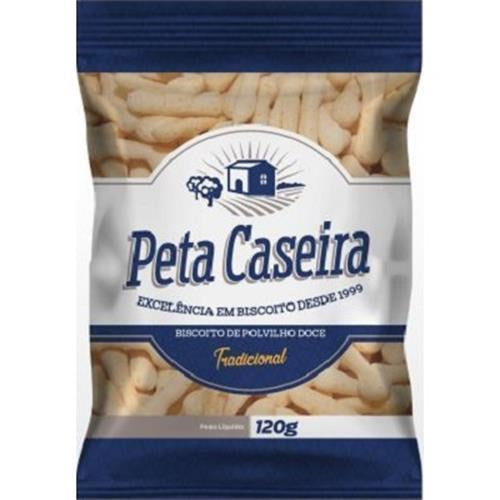 [DOC-0510] Peta Caseira Biscoito de Polvilho Palito Tradicional 120g