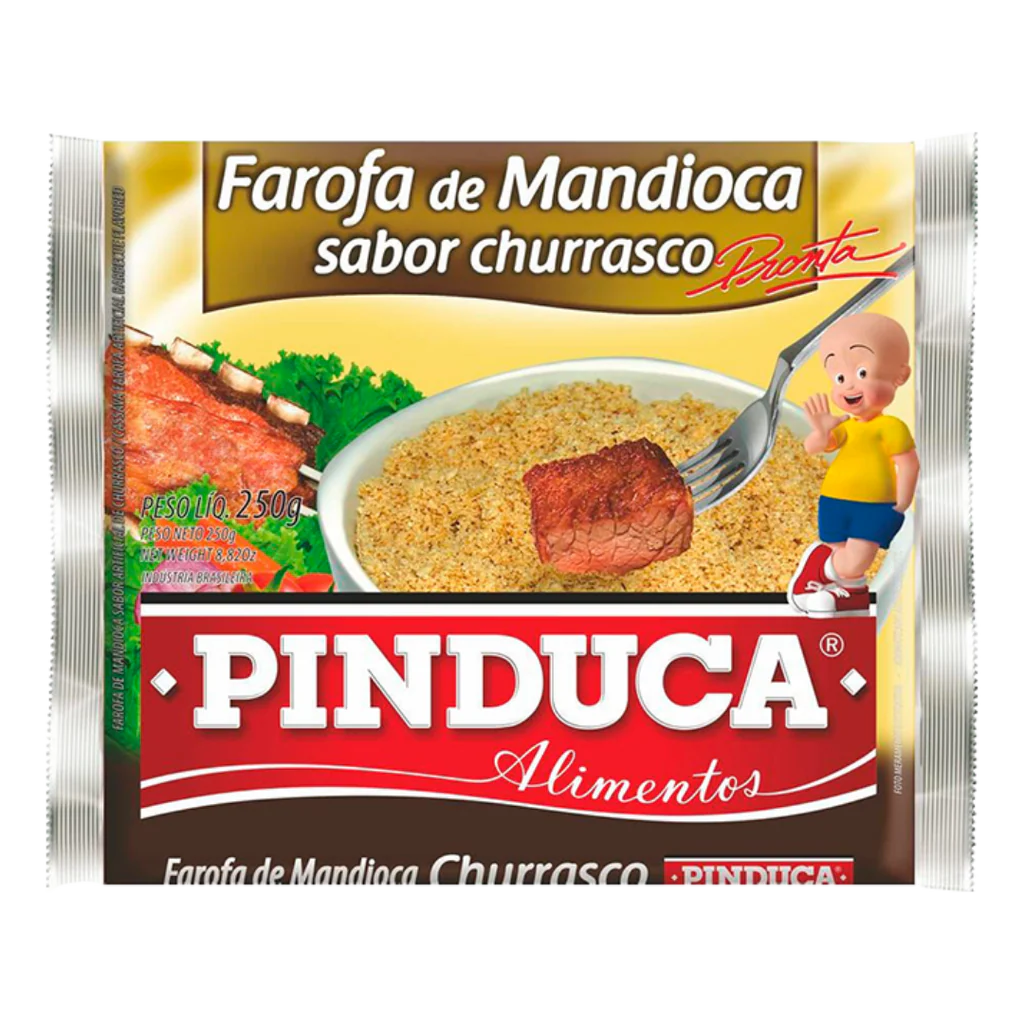 [MER-0650] Pinduca Farofa Pronta sabor Churrasco 250g
