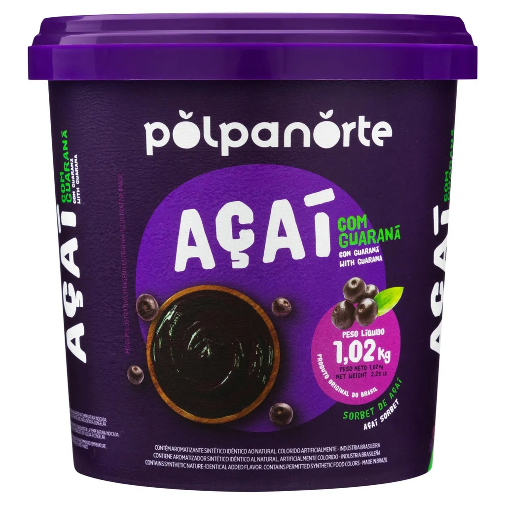 [SAL-0270] Polpa Norte Traditional Açaí 1kg