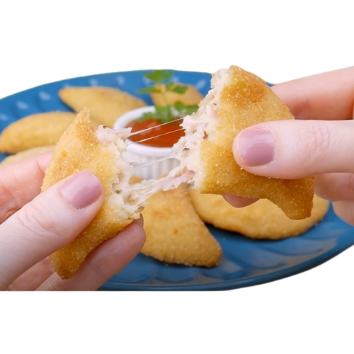 [SAL-0440] Risole met Ham en Kaas 20un (gefrituurd deegpakketje)