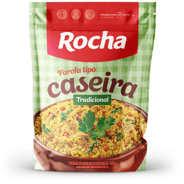 [MER-0760] Rocha Farofa Prête Traditionnelle 300g (semoule de manioc grillée)