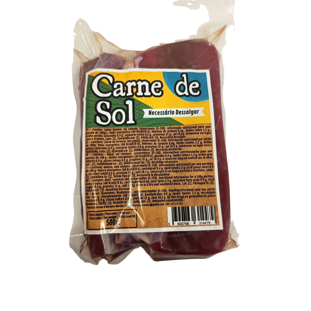 [ACG-0090] Sabor Sertanejo Vacuum-Packed Carne de Sol 500g (lightly salted sun-dried beef)