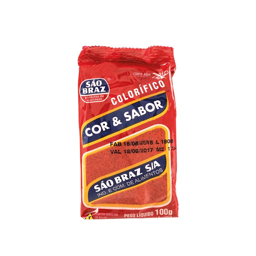 [MER-0800] São Braz Colorífico 100g (annattokleurstof)