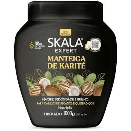 [CAS-0360] Skala Manteiga de Karité Tratamento para Cabelo 1kg