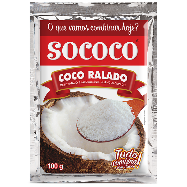 [MER-0910] Sococo Geraspte Kokos 100g