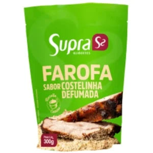 [MER-1000] Supra Ready-Made Farofa Smoked Pork Rib Flavour 300g (toasted cassava flour)