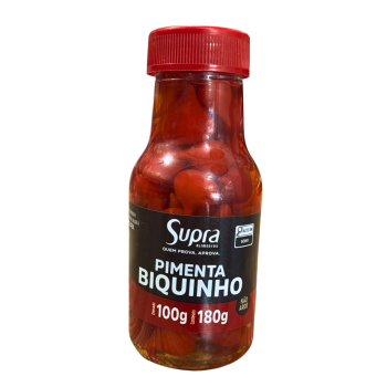 [MER-1080] Supra Pimenta Biquinho Vermelha em Conserva 180g