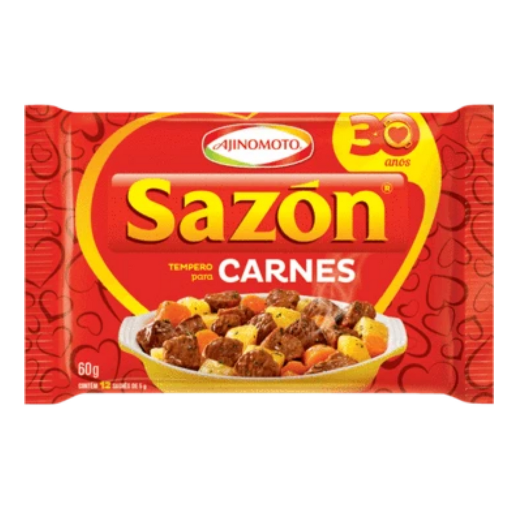 [MER-0880] Sazón Tempero Vermelho para Carne 60g
