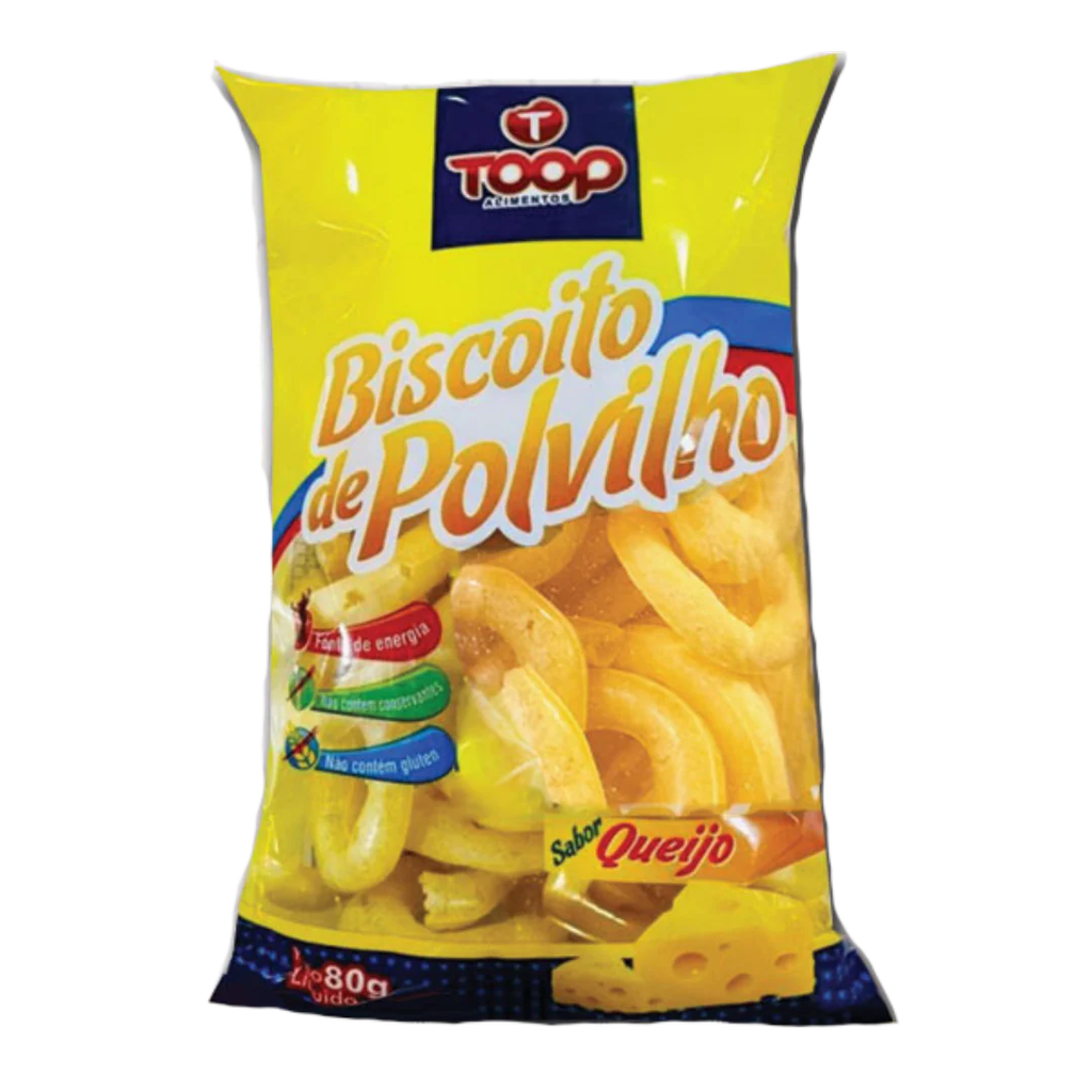[DOC-0790] Toop Biscuits de Polvilho Saveur Fromage 80g (fécule de manioc)