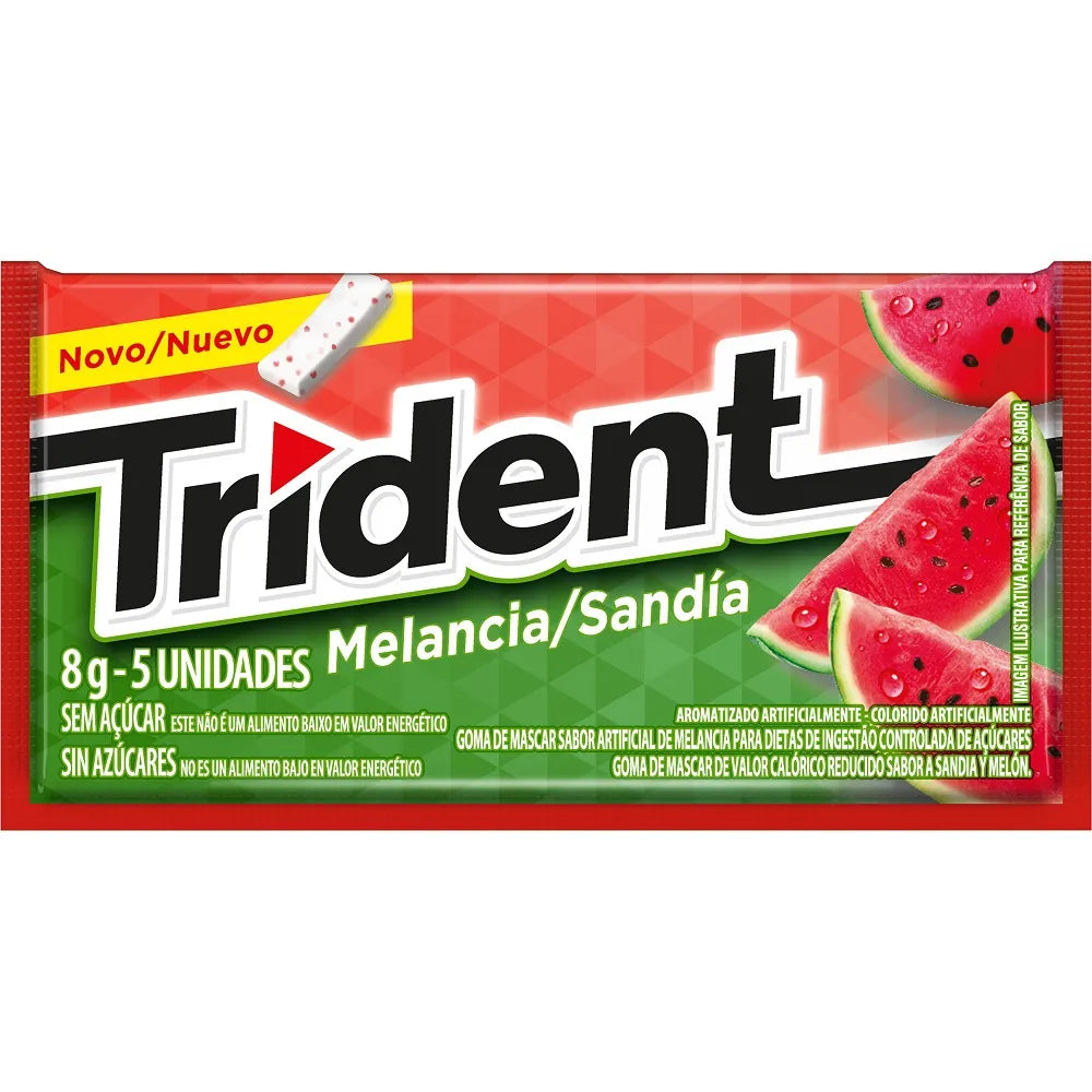 [DOC-0820] Trident Chewing-gum Saveur Pastèque 8g