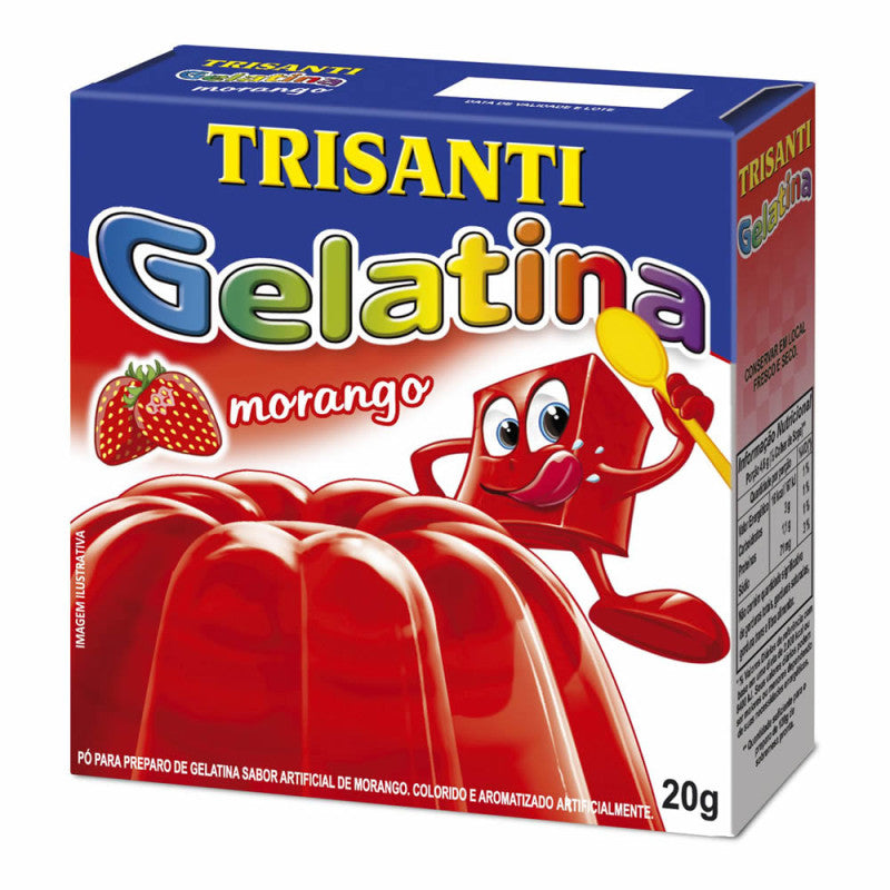 [DOC-0870] Trisanti Gelée en Poudre Saveur Fraise 20g