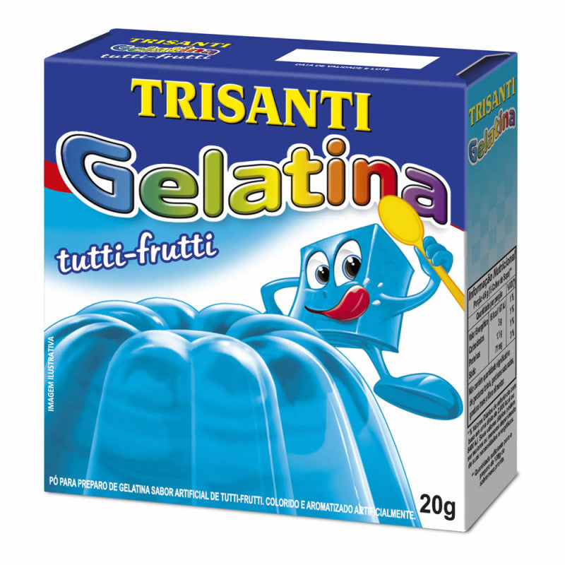 [DOC-0880] Trisanti Gelée en Poudre Saveur Tutti-Frutti 20g