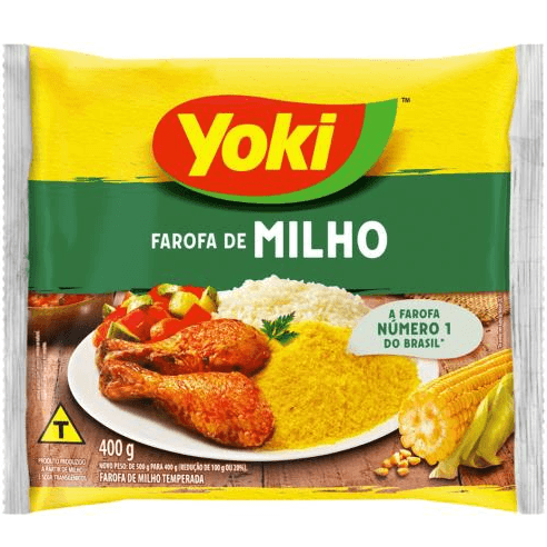 [MER-1200] Yoki Farofa Pronta de Milho 400g
