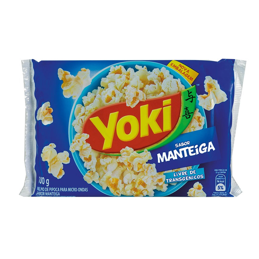 [DOC-0950] Yoki Pipoca de Micro-ondas sabor Manteiga 100g